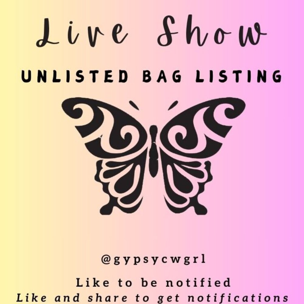 Live Show Unlisted Bags or Items